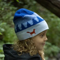 Sunday Afternoons Kids' Winterland Fox Beanie -Suday afternoons Kids Graphic Series Beanie Winterland Fox Female 2 fw21 2695px scaled