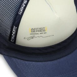 Sunday Afternoons Everest Trucker -Suday afternoons artist series trucker everest sweatband artist stamp detail ss21 2500px