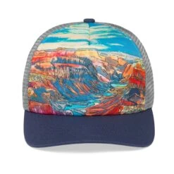 Sunday Afternoons Grand Canyon Trucker -Suday afternoons artist series trucker grand canyon art detail fw20 2500px
