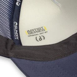 Sunday Afternoons Under One Sky Trucker 9 Sunday Afternoons Under One Sky Trucker -Suday afternoons artist series trucker under one sky sweatband artist stamp detail fw20 2500px