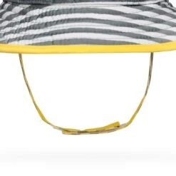 Sunday Afternoons Infant SunSkipper Bucket -Suday afternoons infant sunskipper bucket quarry stripe lemon chinstrap detail ss21 2500px