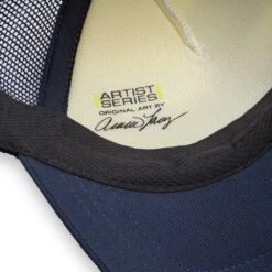 Sunday Afternoons Kids' Mountain Goat Trucker -Suday afternoons kids artist series trucker mountain goat signature sweatband detail ss20 2500px