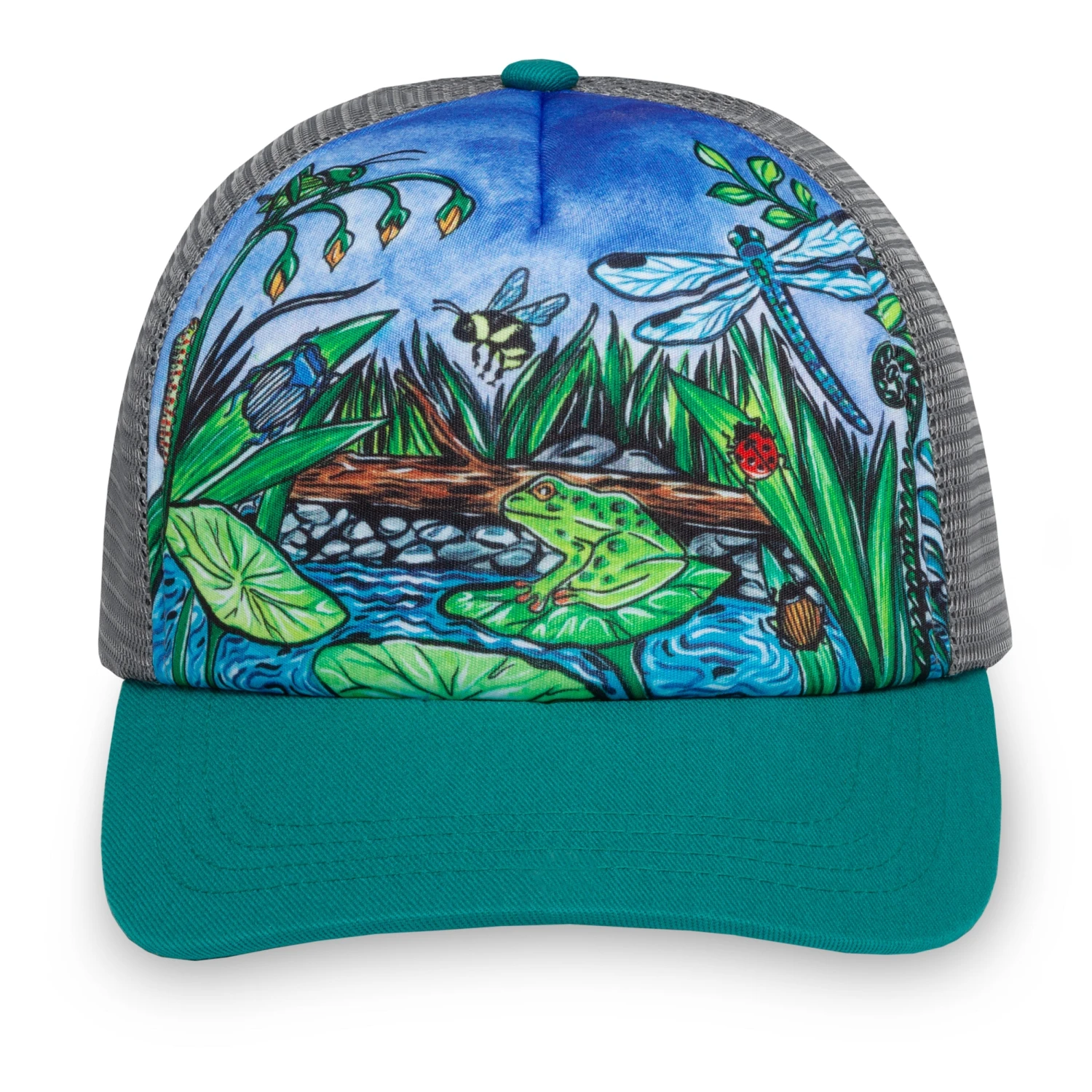 Sunday Afternoons Kids' Pond Party Trucker 4 Sunday Afternoons Kids' Pond Party Trucker - Image 2