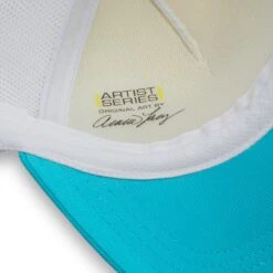 Sunday Afternoons Kids' Sea Turtle Trucker 13 Sunday Afternoons Kids' Sea Turtle Trucker -Suday afternoons kids artist series trucker sea turtle signature sweatband detail ss20 2500px