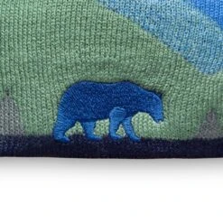 Sunday Afternoons Kids' Forest Bear Beanie -Suday afternoons kids graphic series beanie forest bear animal detail fw21 2500px
