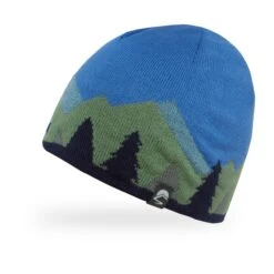 Sunday Afternoons Kids' Forest Bear Beanie -Suday afternoons kids graphic series beanie forest bear front fw21 2500px