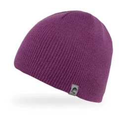 Sunday Afternoons Kids' Nightfall Reflective Beanie -Suday afternoons kids nightfall beanie lavender plum reversible fw21 2500px