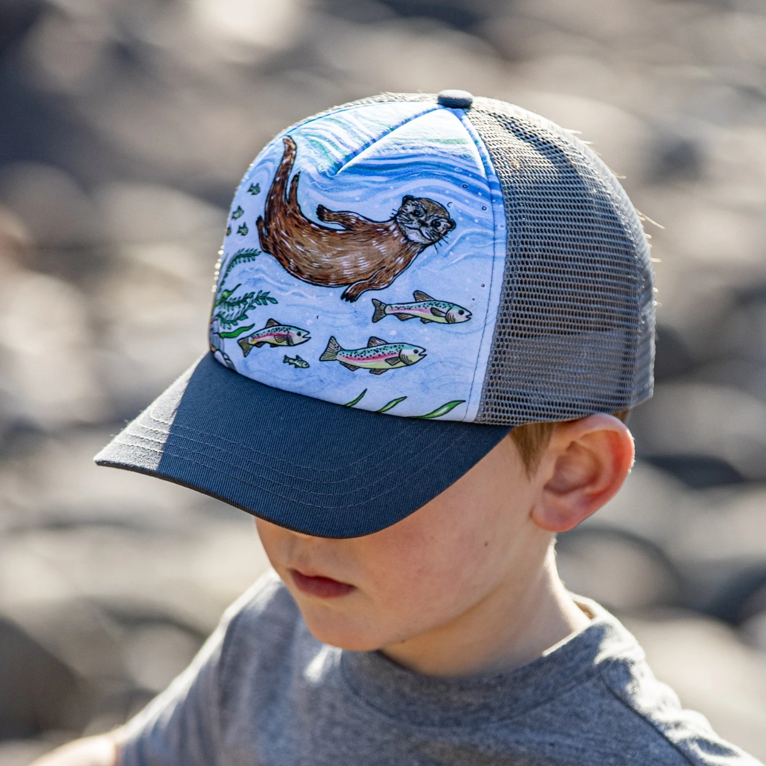 Sunday Afternoons Kids' River Otter Trucker 4 Sunday Afternoons Kids' River Otter Trucker - Image 2