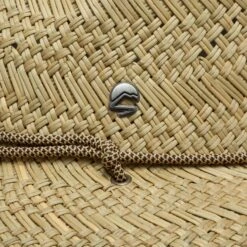 Sunday Afternoons Leisure Hat -Suday afternoons leisure hat natural brown fabrication detail ss22 2500px