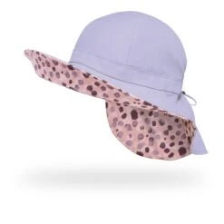 Sunday Afternoons Natural Blend Cape 25 Sunday Afternoons Natural Blend Cape -Suday afternoons natural blend cape dusty lilac pink speckles front brim up ss24 2500px