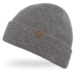 Sunday Afternoons Northerly Merino Beanie -Suday afternoons northerly merino beanie heathered mid gray front fw22