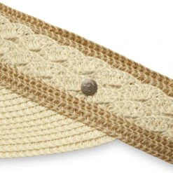 Sunday Afternoons Oceana Visor -Suday afternoons oceana visor cream braided detail ss21 2500px