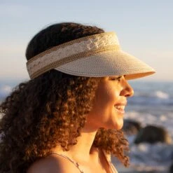 Sunday Afternoons Oceana Visor -Suday afternoons oceana visor cream female ss21 2500px