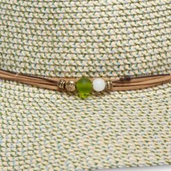 Sunday Afternoons Sol Seeker Hat -Suday afternoons sol seeker hat sea glass bead texture detail ss20 2500px