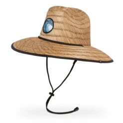 Sunday Afternoons Sun Guardian Hat -Suday afternoons sun guardian hat dark brown wave front ss22 2500px